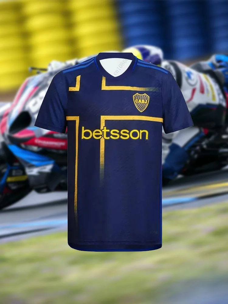 Motorcycle Circuit Embroidered Short-Sleeved 3D T-Shirt for Men - Summer Trendy Brand Moisture-Wicking Breathable Polyester Shir
Motorcycle Circuit Embroidered Short-Sleeved 3D T-Shirt for Men - Summer Trendy Brand Moisture-Wicking Breathable Polyester Shir