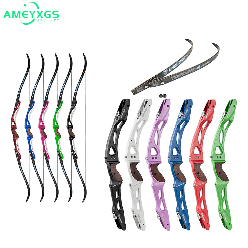Topoint 70'' ILF Recurve Bow Limbs Right/Left Handle 18-44lbs Fit H25 Take Down Bow For Outdoor Archery
Topoint 70'' ILF Recurve Bow Limbs Right/Left Handle 18-44lbs Fit H25 Take Down Bow For Outdoor Archery