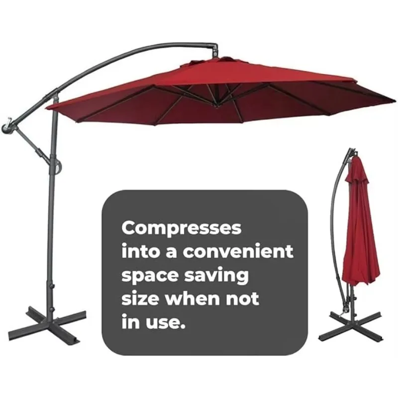 Custom Garden Cantilever Umbrella Outdoor Parasol Large Roman Aluminum Outdoor Furniture Modern Umbrella Courtyard Hotel
Custom Garden Cantilever Umbrella Outdoor Parasol Large Roman Aluminum Outdoor Furniture Modern Umbrella Courtyard Hotel