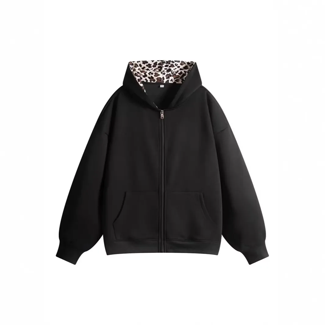 Men Coat Spring Autumn Leopard Print Patchwork Hooded Male Sweatshirt Jacket Long Sleeve Comfortable Versatile Man Outerwear
Men Coat Spring Autumn Leopard Print Patchwork Hooded Male Sweatshirt Jacket Long Sleeve Comfortable Versatile Man Outerwear