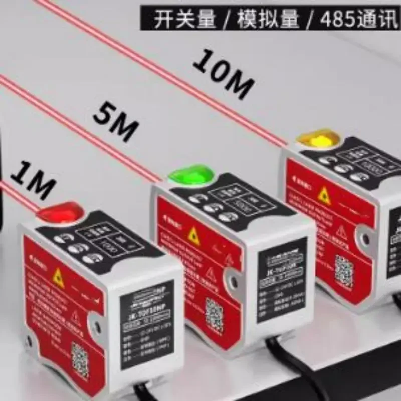 Tof Универсальный лазерный датчик дальности на большие и короткие расстояния 0-10 м Оптический переключатель Аналоговый лазерный трекер связи Rs-485
Tof Универсальный лазерный датчик дальности на большие и короткие расстояния 0-10 м Оптический переключатель Аналоговый лазерный трекер связи Rs-485