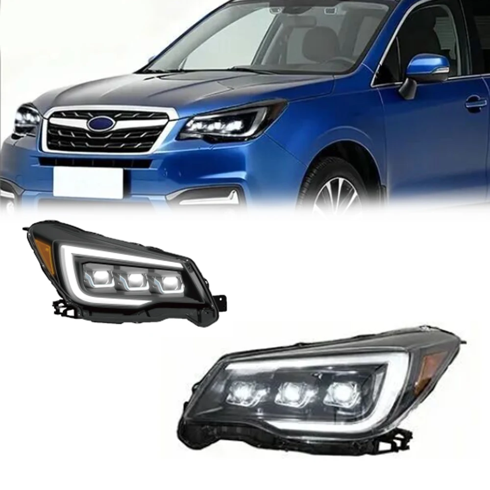 Hot LED HeadLights for SUBARU Forester 13-17 new style full led DRL Car head lamp Assembly Signal Auto Accessories Modified Lamp
Hot LED HeadLights for SUBARU Forester 13-17 new style full led DRL Car head lamp Assembly Signal Auto Accessories Modified Lamp