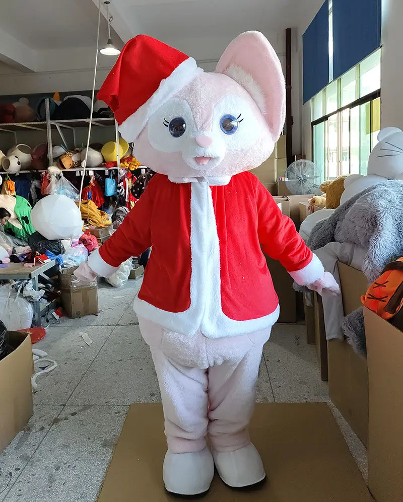 Potdemiel Linabell Christmas New Year Mascot Costume Holiday Outfit Walkable Cosplay for Event Performance
Potdemiel Linabell Christmas New Year Mascot Costume Holiday Outfit Walkable Cosplay for Event Performance
