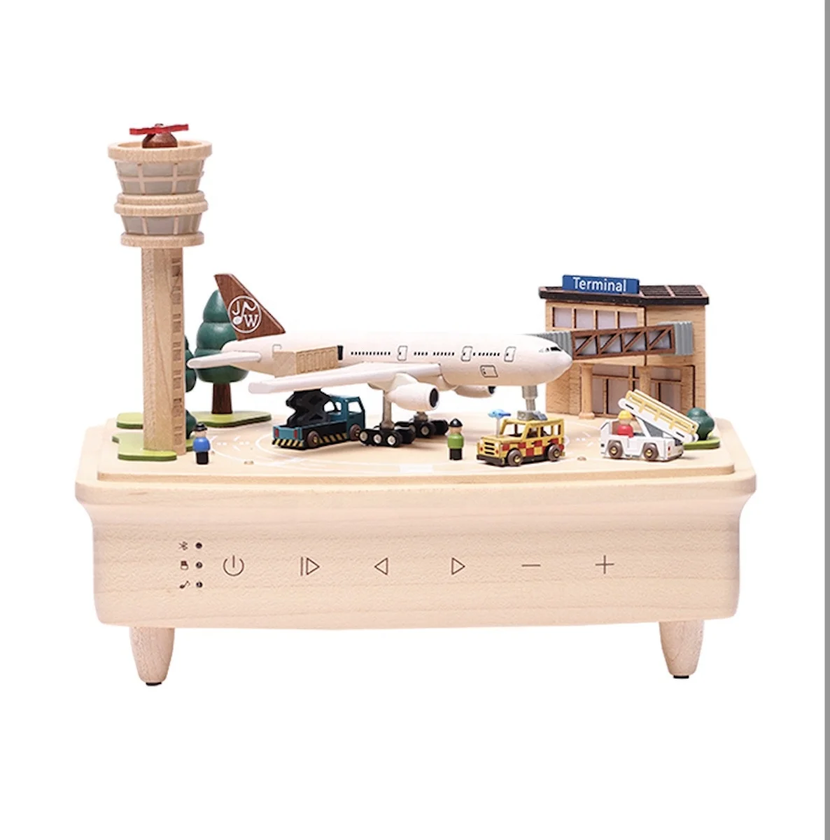2025 new creative custom plane Christmas tree turntable music box high quality romantic wedding bluetooth wooden music box
2025 new creative custom plane Christmas tree turntable music box high quality romantic wedding bluetooth wooden music box