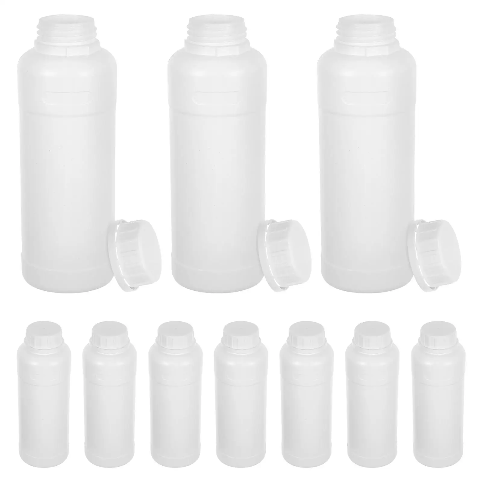 10 Pcs Sealed Bottle Lab Plastic Bottles for Storage Empty Liquid Chemical Container Chemicals
10 Pcs Sealed Bottle Lab Plastic Bottles for Storage Empty Liquid Chemical Container Chemicals