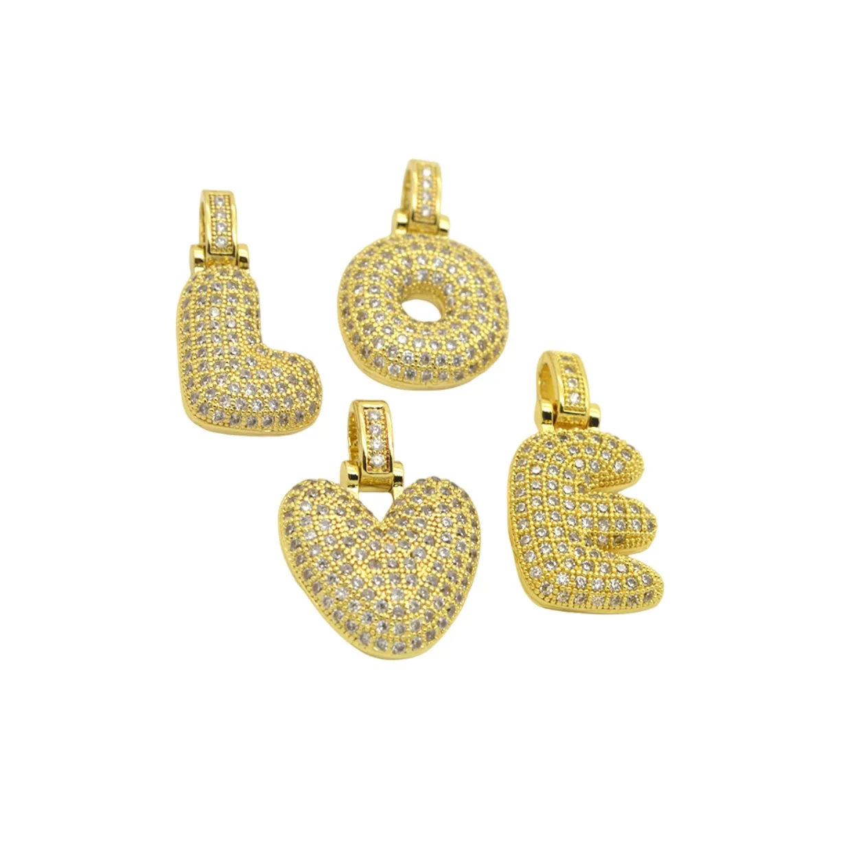 1Pcs Big Pendants for DIY Necklace Chain Jewelry Making Pave Zircon Brass Plated Gold Color Punk Hip Hop Letters Accessories
1Pcs Big Pendants for DIY Necklace Chain Jewelry Making Pave Zircon Brass Plated Gold Color Punk Hip Hop Letters Accessories