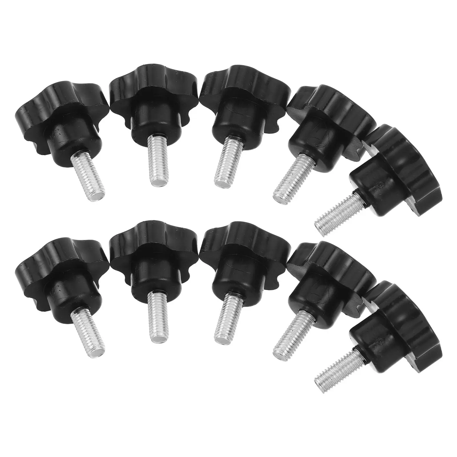 10Pcs Threaded Plastic Knobs for Forklift Water Tank Lid Fastening Leak Proof Corrosion Resistant Manual Tightening Bolts
10Pcs Threaded Plastic Knobs for Forklift Water Tank Lid Fastening Leak Proof Corrosion Resistant Manual Tightening Bolts