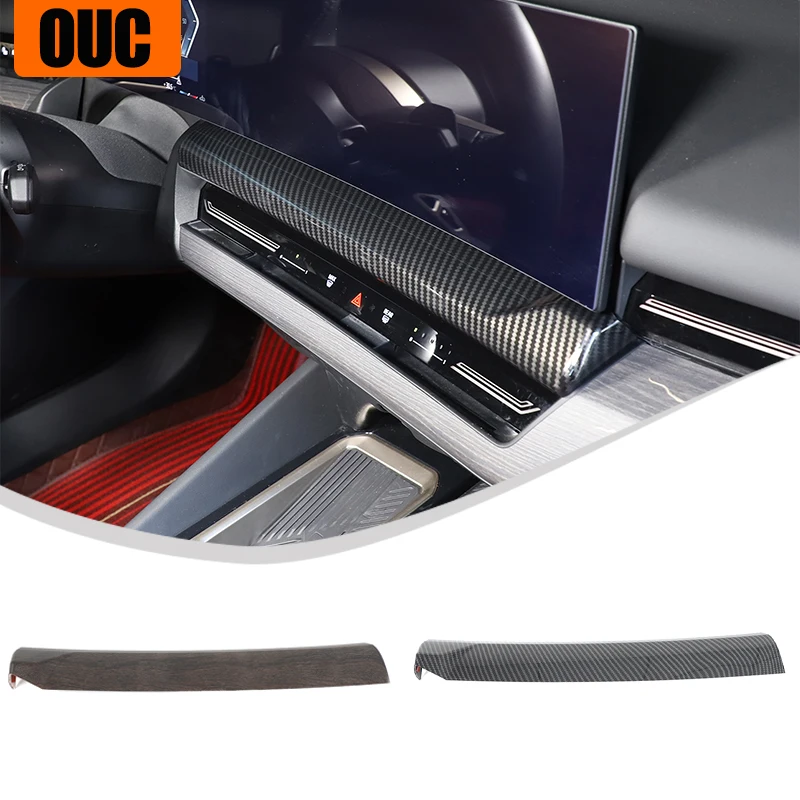 For BMW 5 Series G60 2024 2025 ABS Carbon Fiber Car Center Control Navigation Screen Lower Panel Decorative Cover Accessories
For BMW 5 Series G60 2024 2025 ABS Carbon Fiber Car Center Control Navigation Screen Lower Panel Decorative Cover Accessories