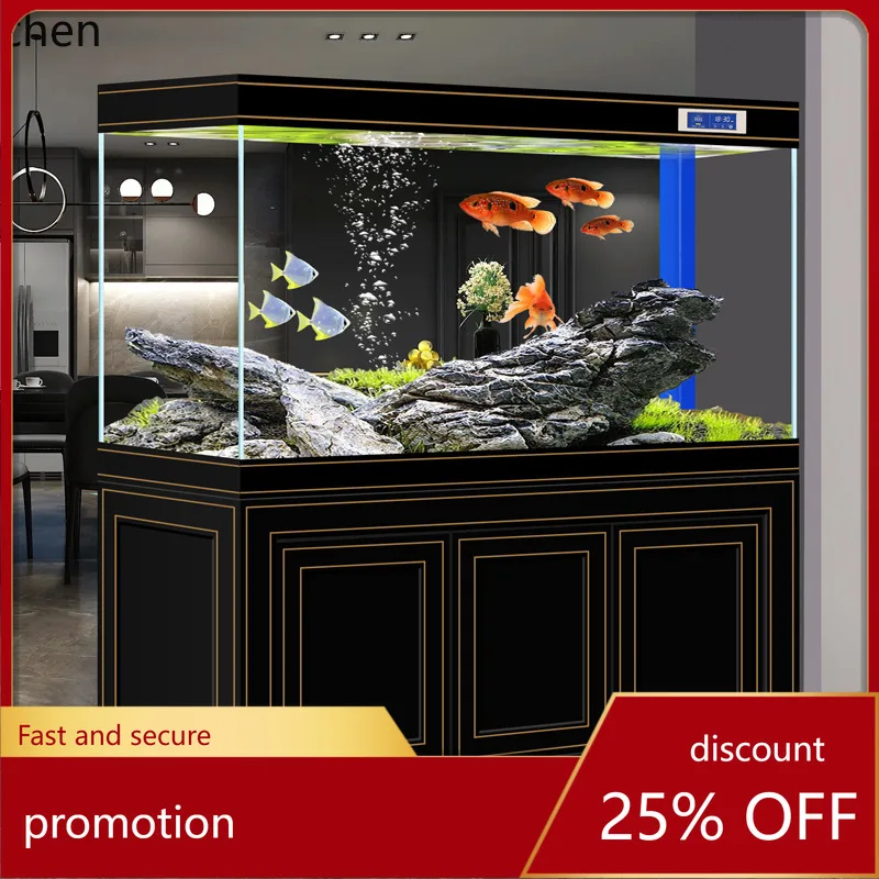 HXL Home Aquarium Ultra Clear Glass Medium Large Aquarium Bottom Filter Ecological Arowana Fish Tank Office Partition
HXL Home Aquarium Ultra Clear Glass Medium Large Aquarium Bottom Filter Ecological Arowana Fish Tank Office Partition
