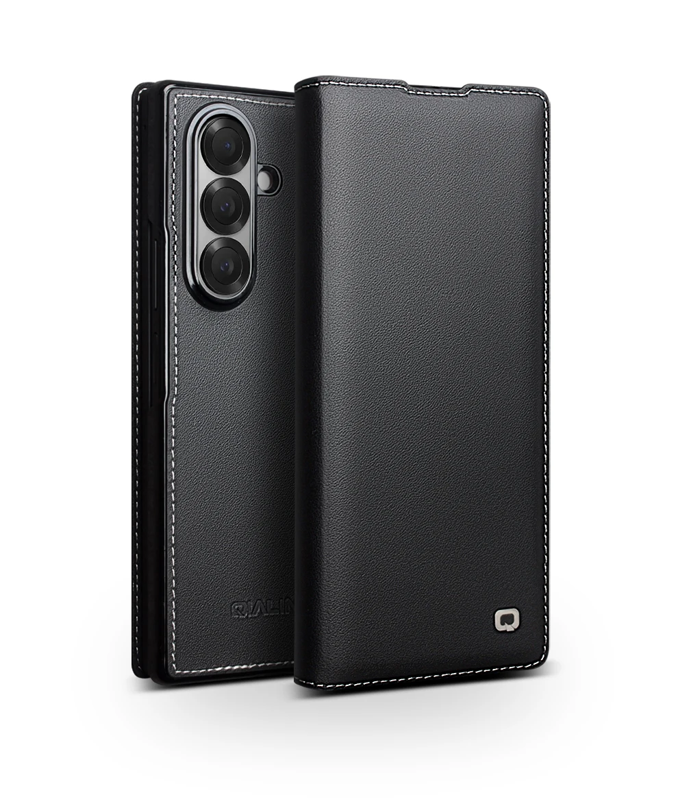 QIALINO 100% Genuine Nappa leather cover For Samsung Galaxy Z Fold7 Galaxy Z Fold6 Magnetic sealing Fall prevention phone Case
QIALINO 100% Genuine Nappa leather cover For Samsung Galaxy Z Fold7 Galaxy Z Fold6 Magnetic sealing Fall prevention phone Case