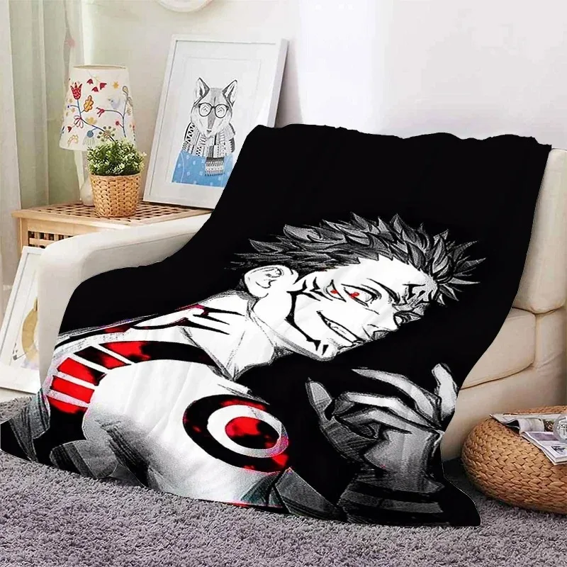 Cartoon Anime Jujutsu Kaisen Cute Print Anime Blanket Funny Warm Throw Blankets for Bed Sofa Autumn/Winter Blanket
Cartoon Anime Jujutsu Kaisen Cute Print Anime Blanket Funny Warm Throw Blankets for Bed Sofa Autumn/Winter Blanket