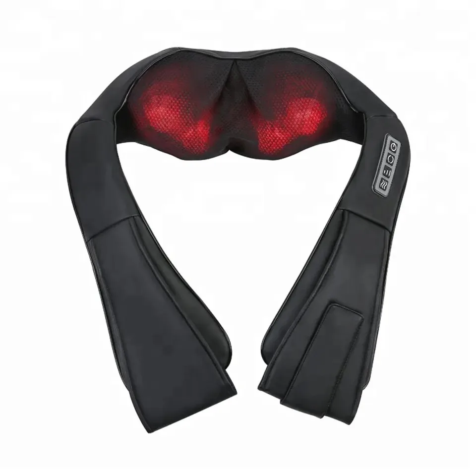 Hot Electric Shiatsu Neck Heating Kneading Tapping Massager Neck Massager Device With Heat Back Neck Shoulder Massager
Hot Electric Shiatsu Neck Heating Kneading Tapping Massager Neck Massager Device With Heat Back Neck Shoulder Massager