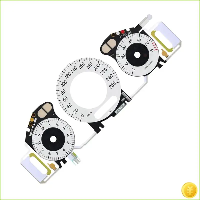 260KM/H White Gauge Face With EL Cold Light Instrument Panel For Mercedes Benz W209, W211, C219
260KM/H White Gauge Face With EL Cold Light Instrument Panel For Mercedes Benz W209, W211, C219