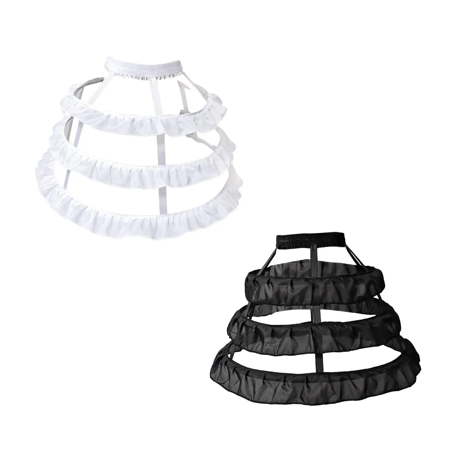 Dress Pannier Petticoat Bustle Cage Crinoline Underskirt for Party Prom Bridesmaid Birdcage Skirt Wedding Bridal Ruffles Wid
Dress Pannier Petticoat Bustle Cage Crinoline Underskirt for Party Prom Bridesmaid Birdcage Skirt Wedding Bridal Ruffles Wid