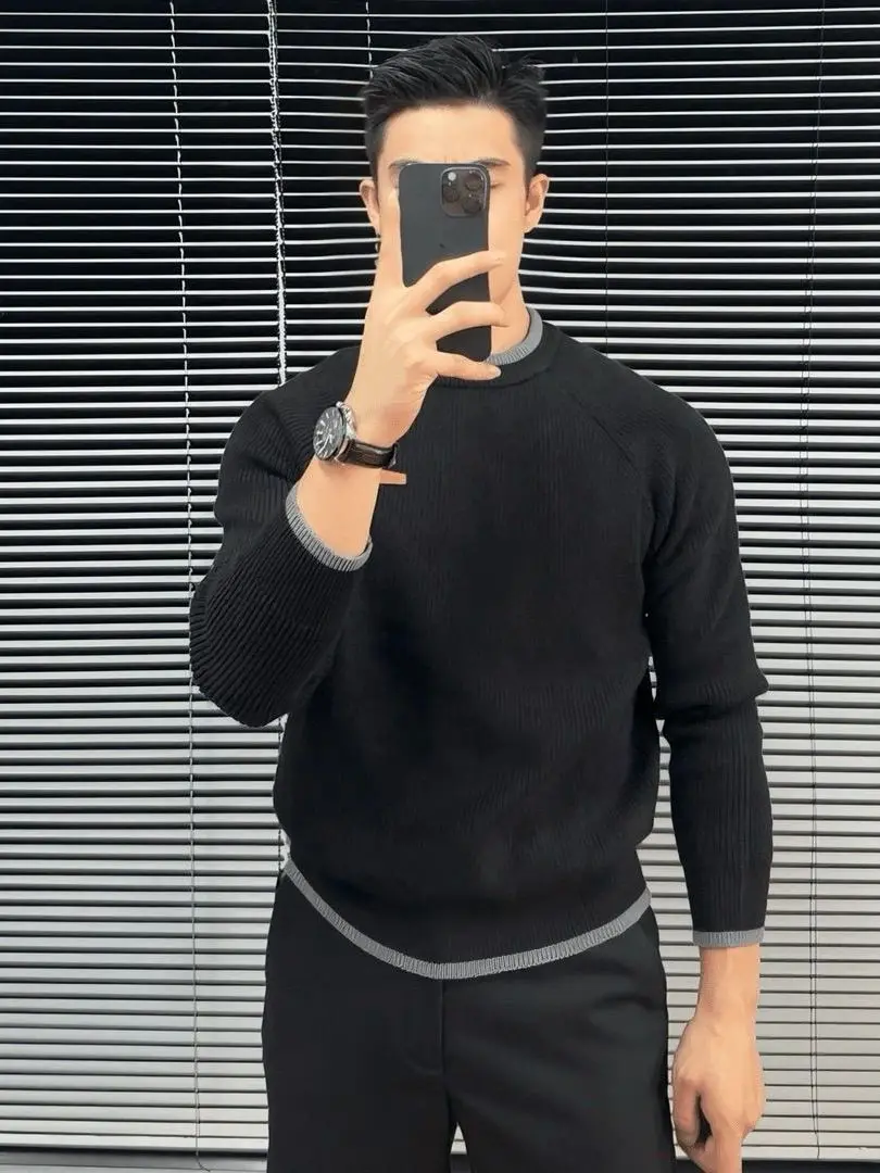 Мужской свитер Slim Fit из трикотажа, зимний, новый, с эффектом двухслойности, повседневный, длинный рукав, круглый вырез, теплый, из полиэфирного волокна
Мужской свитер Slim Fit из трикотажа, зимний, новый, с эффектом двухслойности, повседневный, длинный рукав, круглый вырез, теплый, из полиэфирного волокна