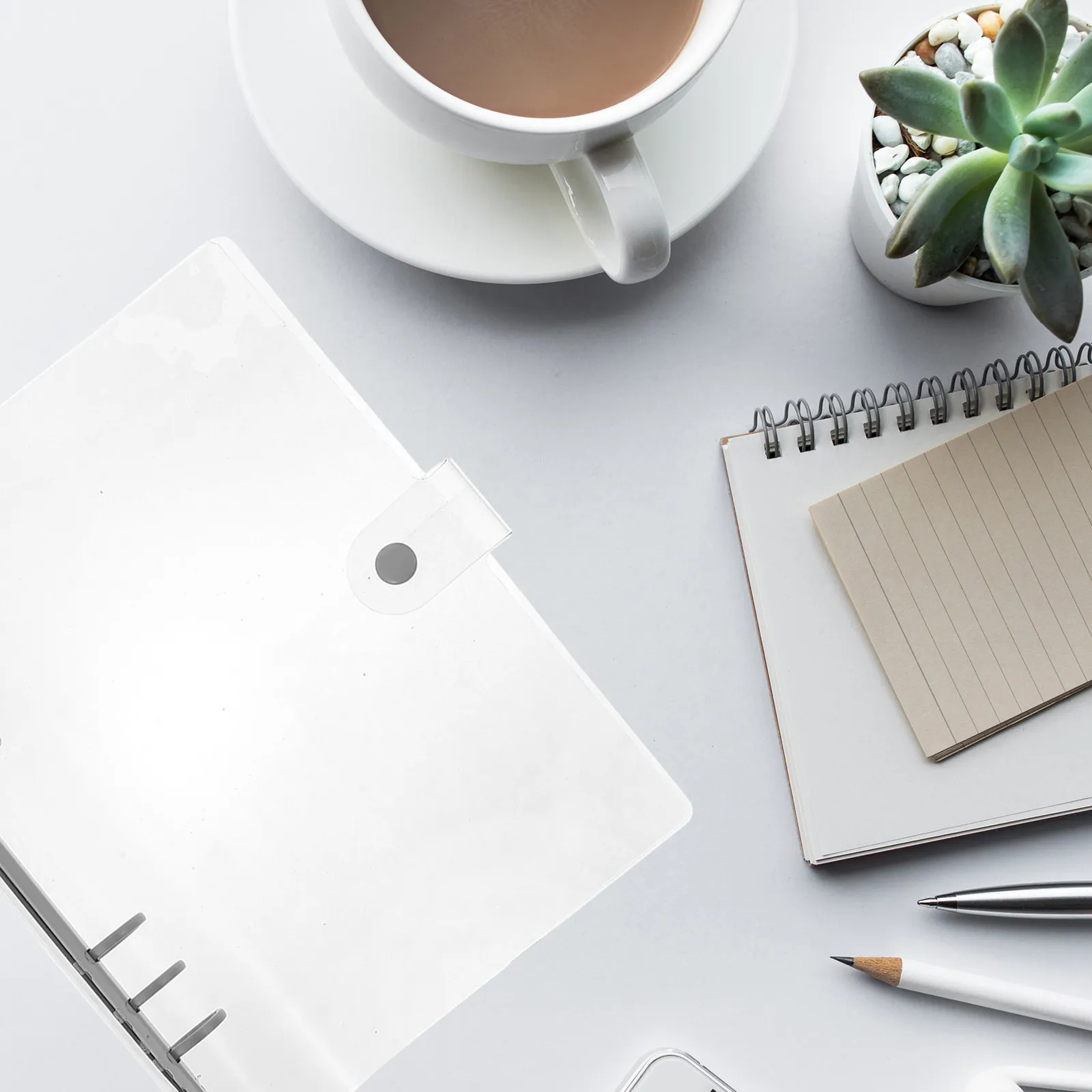 Notepad Binder with Clear Cover Easy Open Close Ring Mechanism for Students Prizes Office School Use Loose Leaf
Notepad Binder with Clear Cover Easy Open Close Ring Mechanism for Students Prizes Office School Use Loose Leaf