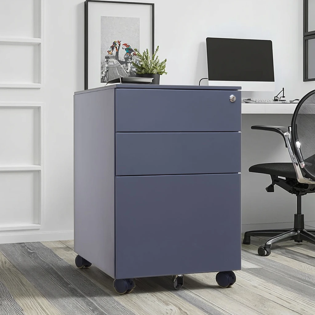 Commercial Mobile File Storage Cabinet 3-Drawer Movable Pedestal File for Office Use Under Desk Steel Furniture
Commercial Mobile File Storage Cabinet 3-Drawer Movable Pedestal File for Office Use Under Desk Steel Furniture