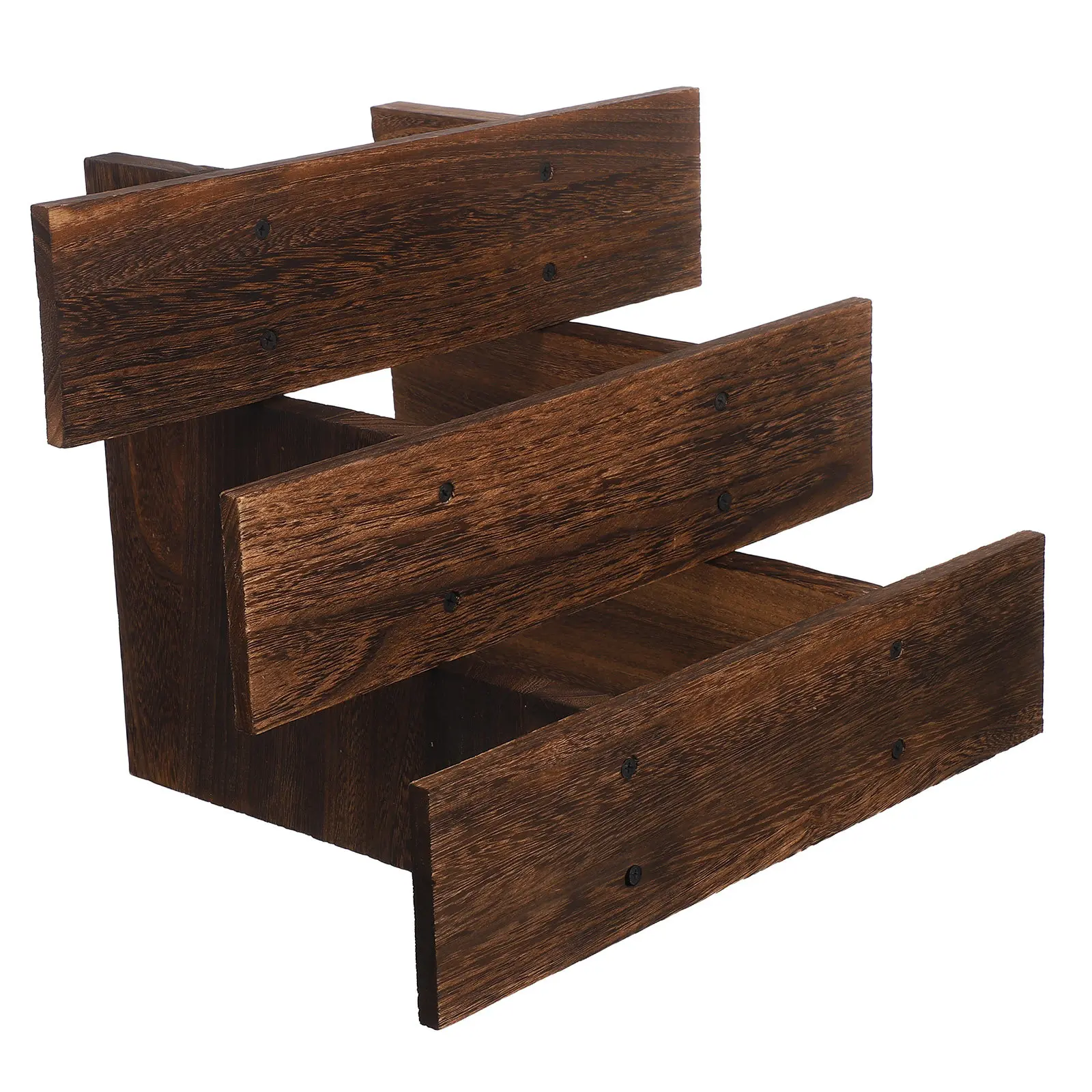 3-Layer Wooden Display Stand Rustic Elegance Desktop Display Holder for Action Figures Plants Jewelry Office Study Desk
3-Layer Wooden Display Stand Rustic Elegance Desktop Display Holder for Action Figures Plants Jewelry Office Study Desk