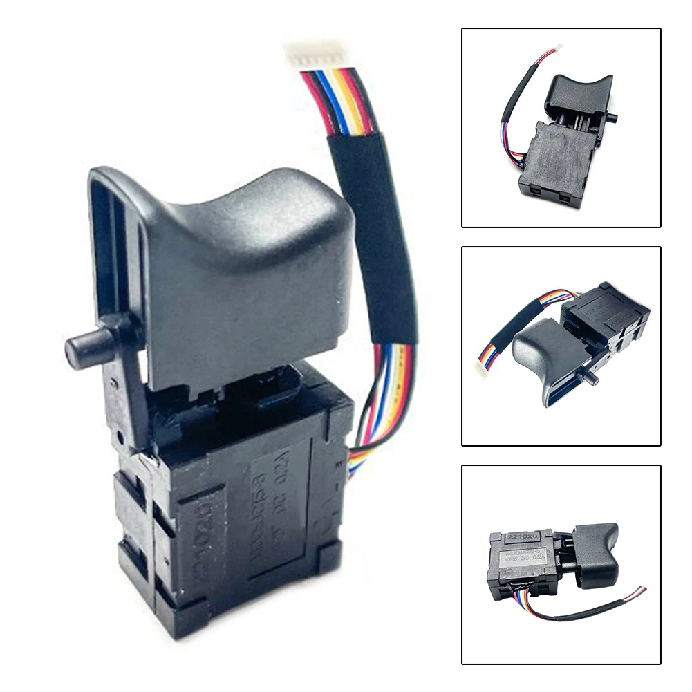 1pcs Hand Drill Switch Replacement Parts FOR Dayi C5-3306 Brushless Lithium Electric Hand Drill Switch Power Tools Accessories
1pcs Hand Drill Switch Replacement Parts FOR Dayi C5-3306 Brushless Lithium Electric Hand Drill Switch Power Tools Accessories 