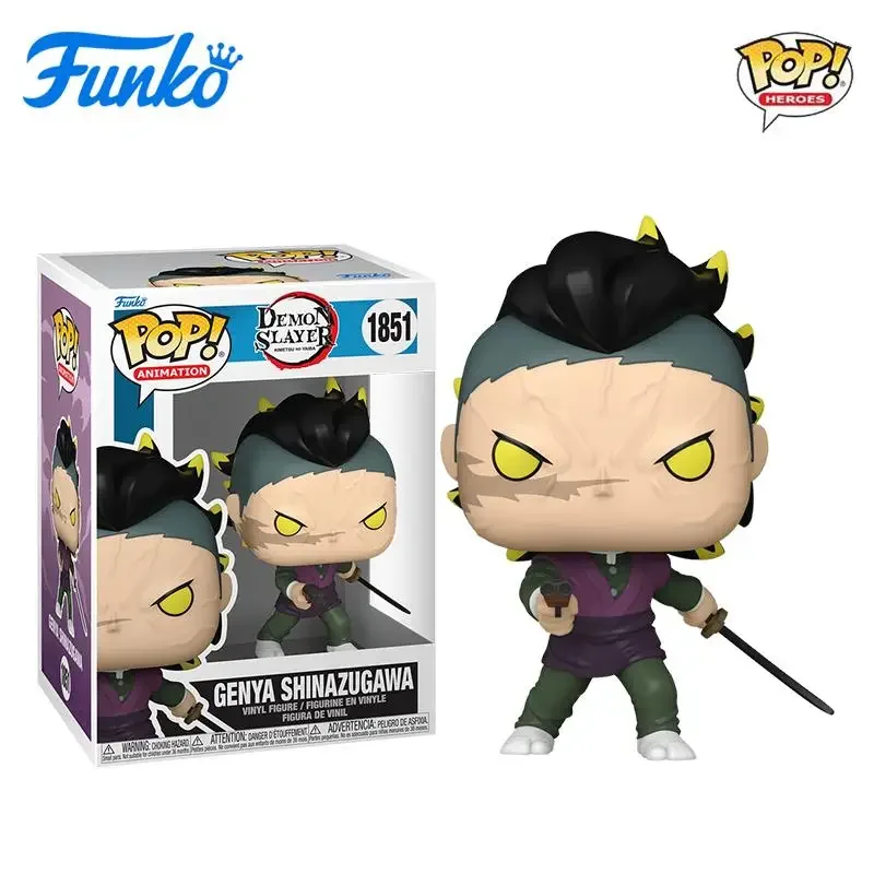 FUNKO POP мультфильм аниме Demon Slayer Wu Yilang Undead River Ganlu Temple стеклянные игрушки фигурки коллекция модель игрушки подарки на день рождения
FUNKO POP мультфильм аниме Demon Slayer Wu Yilang Undead River Ganlu Temple стеклянные игрушки фигурки коллекция модель игрушки подарки на день рождения