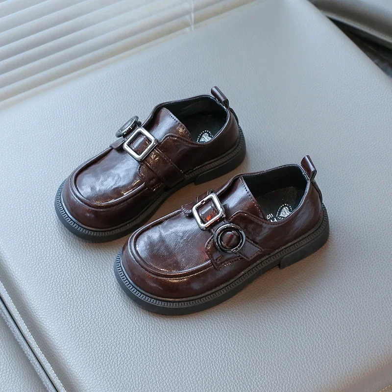 New Children School Uniform Flats Simple Fashion Girls Leather Shoes Causal Performance Versatile Loafers Kids Mary Jane Shoes
New Children School Uniform Flats Simple Fashion Girls Leather Shoes Causal Performance Versatile Loafers Kids Mary Jane Shoes