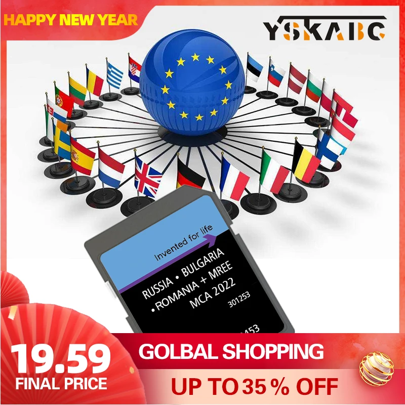 for Ford Kuga Focus Car 2022 MCA Navigation SD Card i2013453 Sat Nav 8GB East Europe RU BG RO Maps GPS Road
for Ford Kuga Focus Car 2022 MCA Navigation SD Card i2013453 Sat Nav 8GB East Europe RU BG RO Maps GPS Road