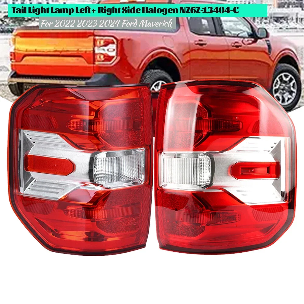 Pair Left+Right Halogen Type Tail Light Fit for 2022-2024 Ford Maverick XL XLT Rear Tail Lamp Light Assembly Car Accessories
Pair Left+Right Halogen Type Tail Light Fit for 2022-2024 Ford Maverick XL XLT Rear Tail Lamp Light Assembly Car Accessories