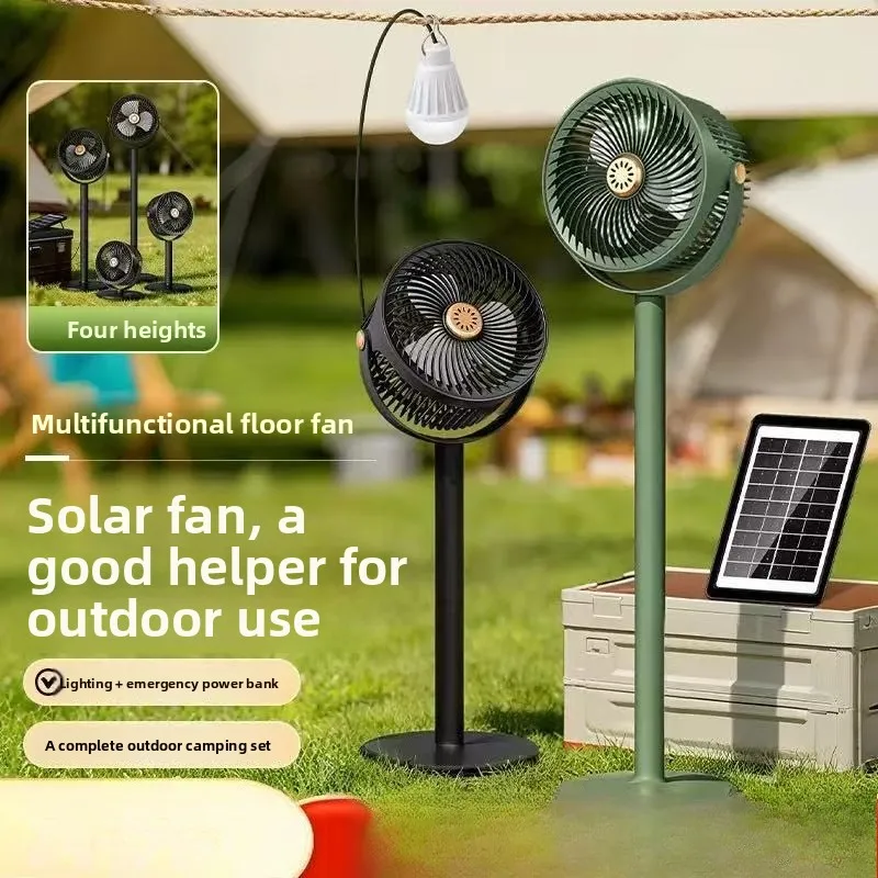 Solar Charging Fan Outdoor Lighting Electric Fan Retractable Energy-saving Long-life Fan
Solar Charging Fan Outdoor Lighting Electric Fan Retractable Energy-saving Long-life Fan