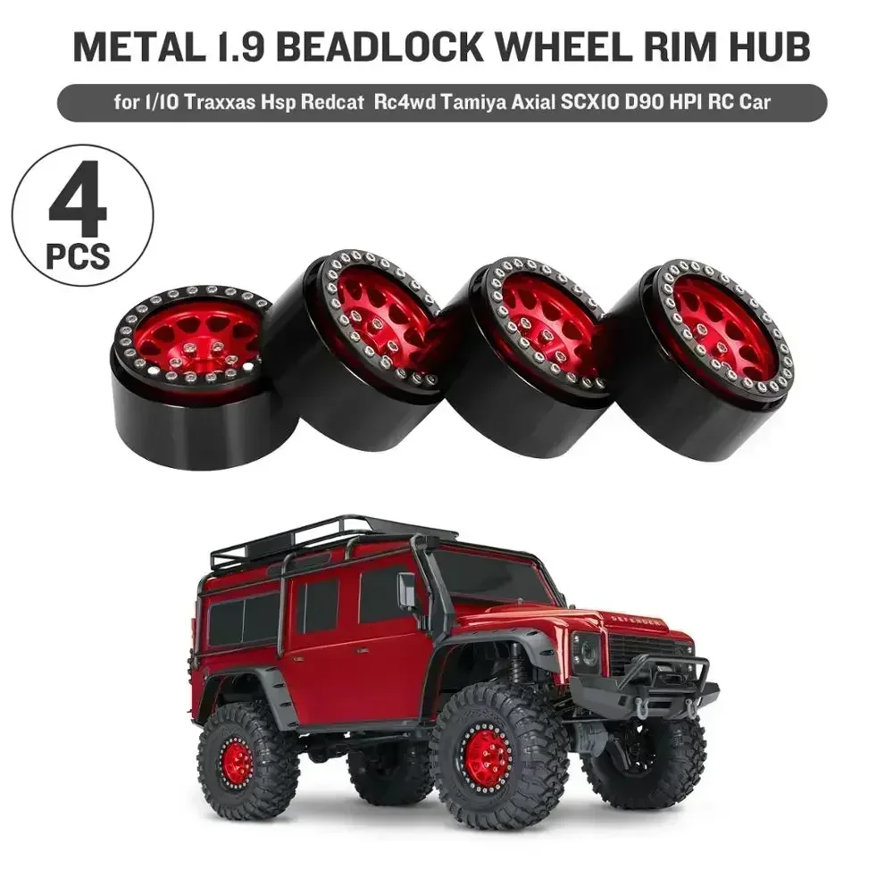 4PCS Metal 1.9 Beadlock Wheel Rim Hub for 1/10 Trxs Hsp Redcat Rc4wd Tamiya Axial SCX10 D90 HPI RC Car Spare Part
4PCS Metal 1.9 Beadlock Wheel Rim Hub for 1/10 Trxs Hsp Redcat Rc4wd Tamiya Axial SCX10 D90 HPI RC Car Spare Part