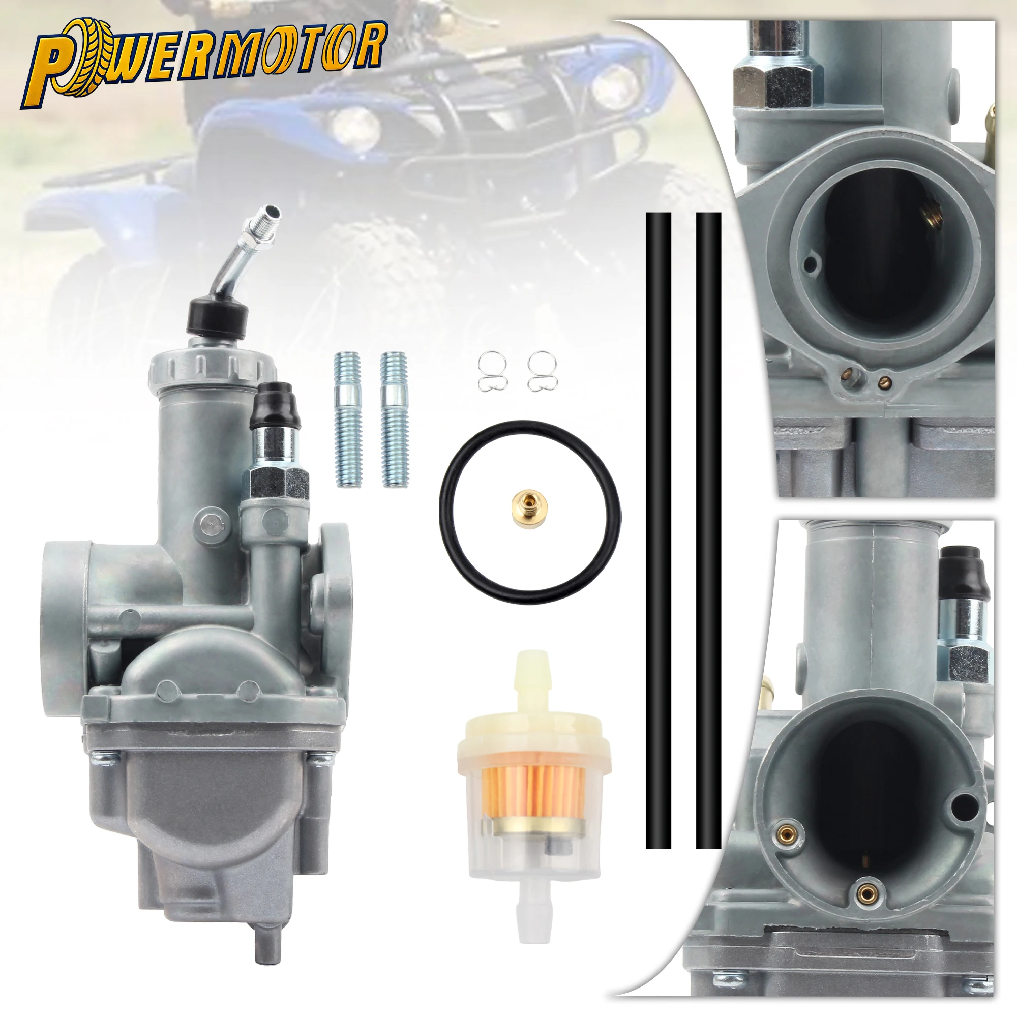 ATV Quad Bike Carburetor Accessories For Yamaha Moto-4 YFM200 YFM250 Tri Moto 200 225 YTM200 YTM225 Timberwolf 250 YFB250
ATV Quad Bike Carburetor Accessories For Yamaha Moto-4 YFM200 YFM250 Tri Moto 200 225 YTM200 YTM225 Timberwolf 250 YFB250