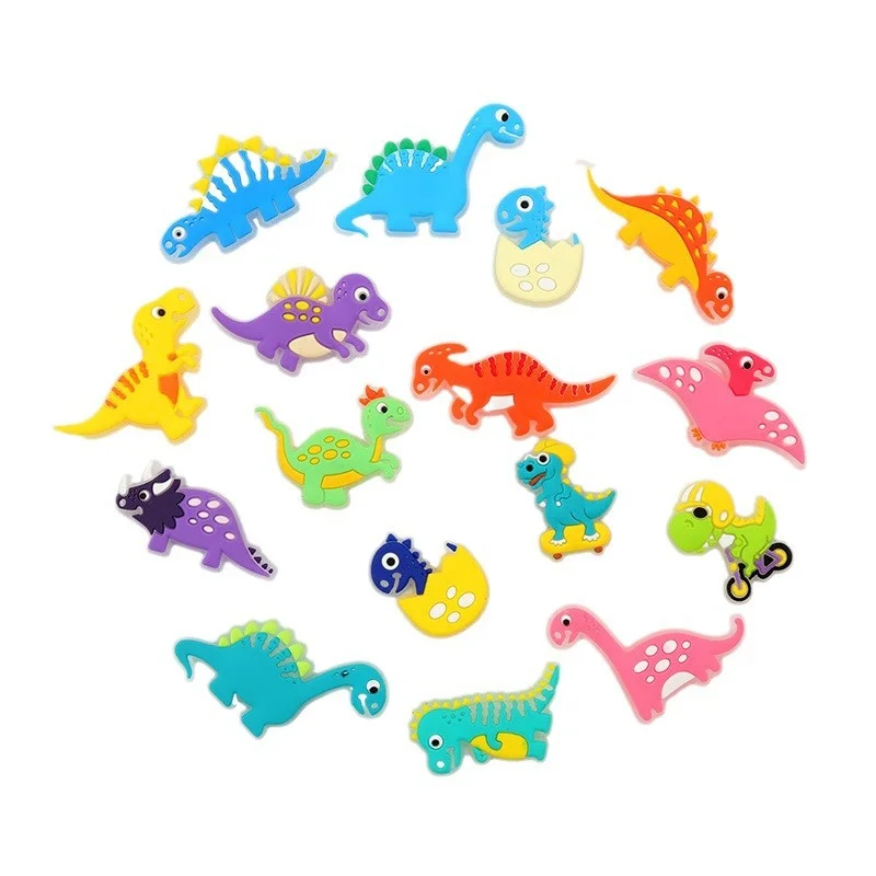 16pcs Luminous Dinosaur Shoe Charms PVC Novelty Decoration Shoe Girls Boys X-mas Party Gifts Shoe Accessories
16pcs Luminous Dinosaur Shoe Charms PVC Novelty Decoration Shoe Girls Boys X-mas Party Gifts Shoe Accessories