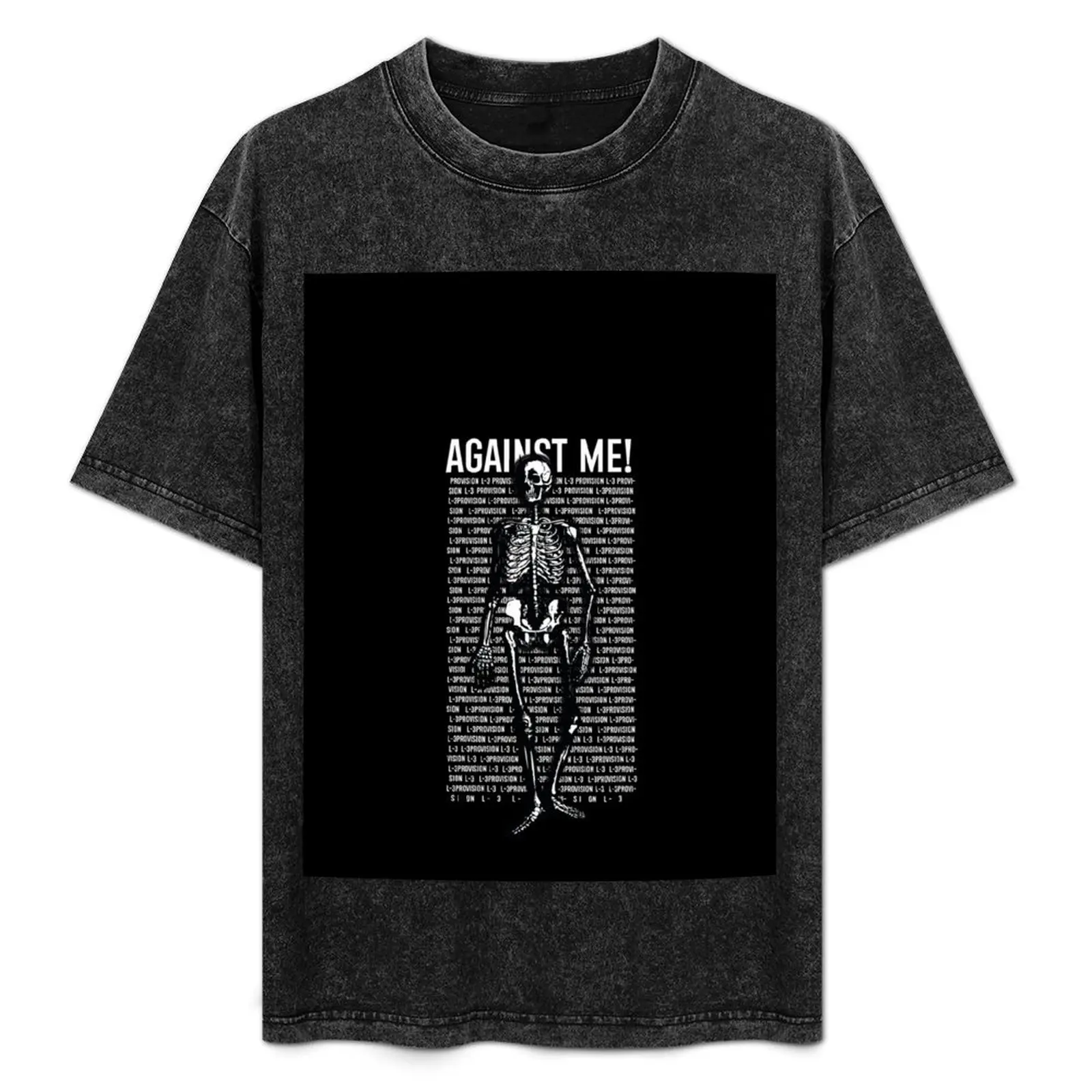 against me Provision L-3 T-Shirt Work Style Casual T-Shirt
against me Provision L-3 T-Shirt Work Style Casual T-Shirt