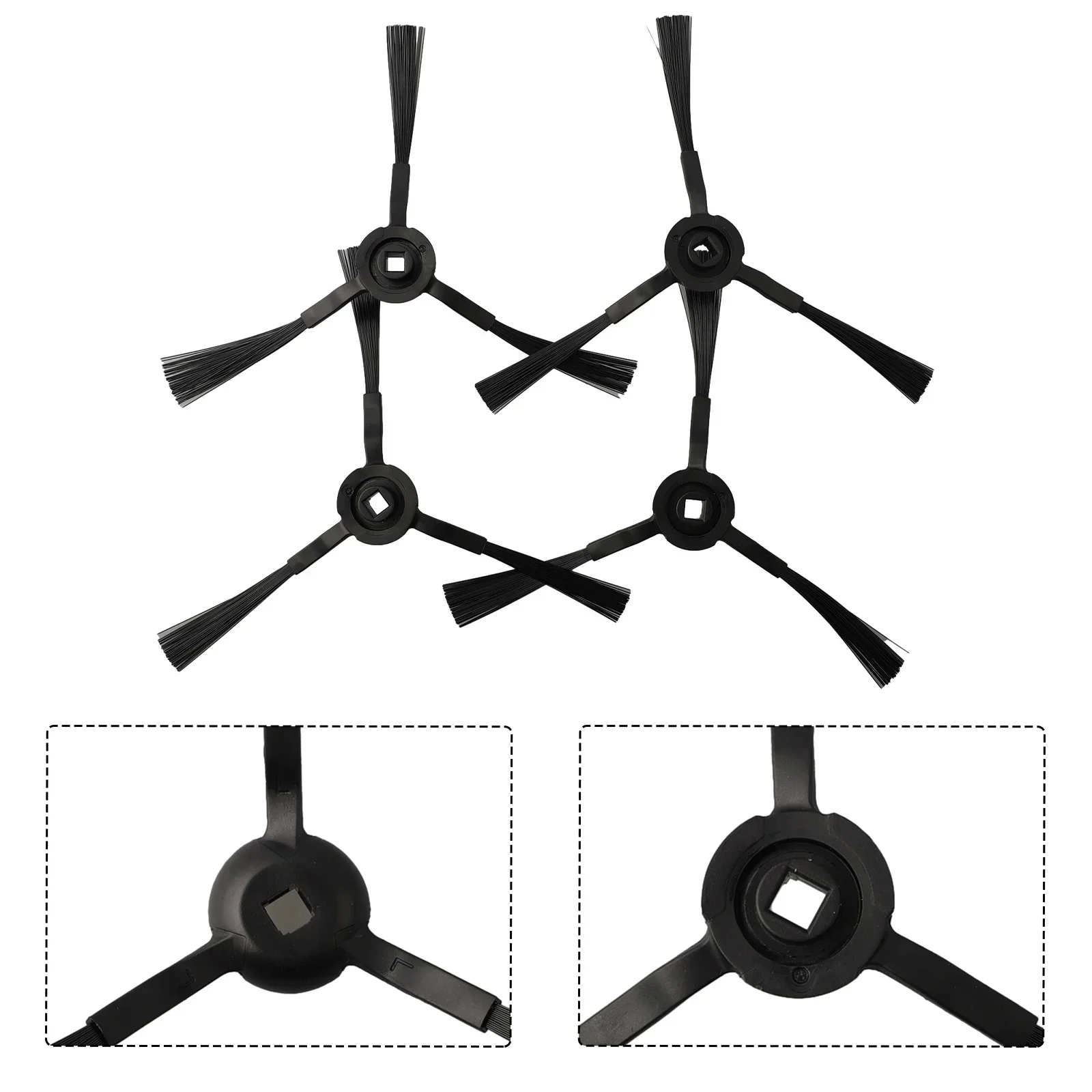 4Pcs Side Brushes For RoboVac L35 Hybrid/L35 Hybrid+/LR30 Hybrid+ Sweeper Replacement Accessories Vacuum Cleaner Fittings
4Pcs Side Brushes For RoboVac L35 Hybrid/L35 Hybrid+/LR30 Hybrid+ Sweeper Replacement Accessories Vacuum Cleaner Fittings
