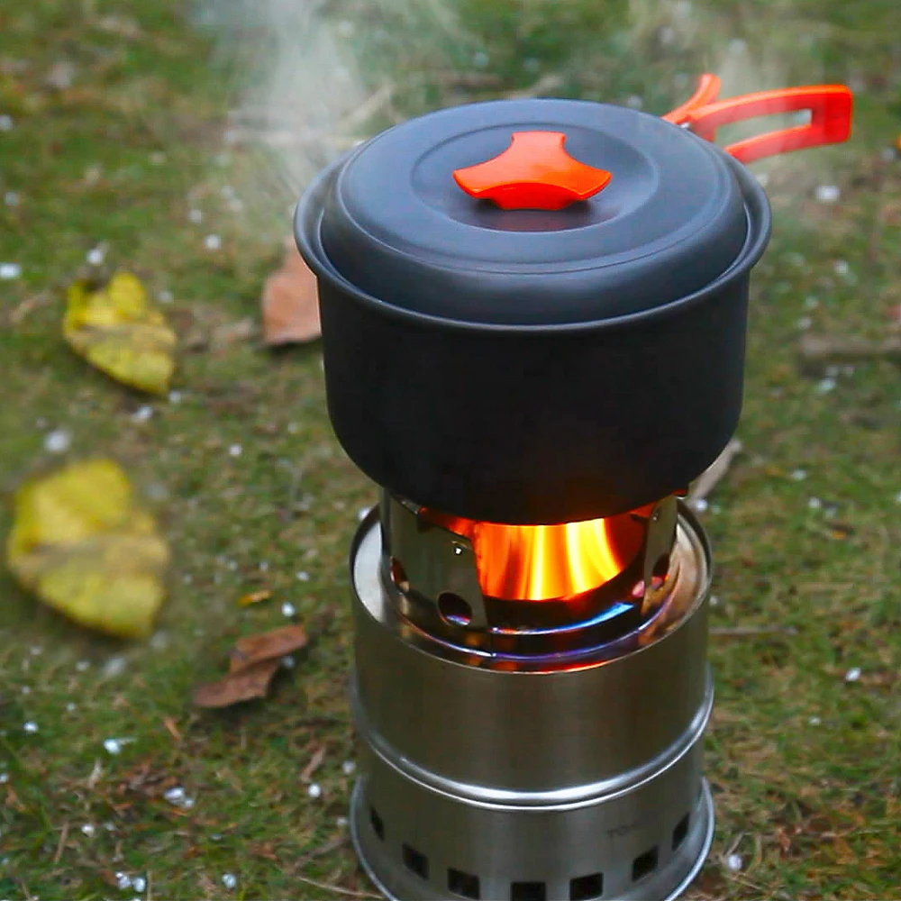 Upgrade Camping Stove & Backpacking Stove with Wood Ash Plate & Foldable Handle , Portable Folding Windproof Wood Burning Stove
Upgrade Camping Stove & Backpacking Stove with Wood Ash Plate & Foldable Handle , Portable Folding Windproof Wood Burning Stove