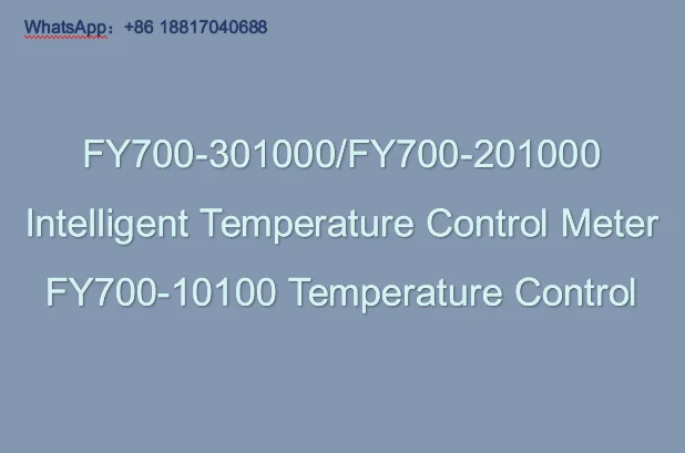 FY700-301000/FY700-201000 Intelligent Temperature Control Meter FY700-10100 Temperature Control
FY700-301000/FY700-201000 Intelligent Temperature Control Meter FY700-10100 Temperature Control