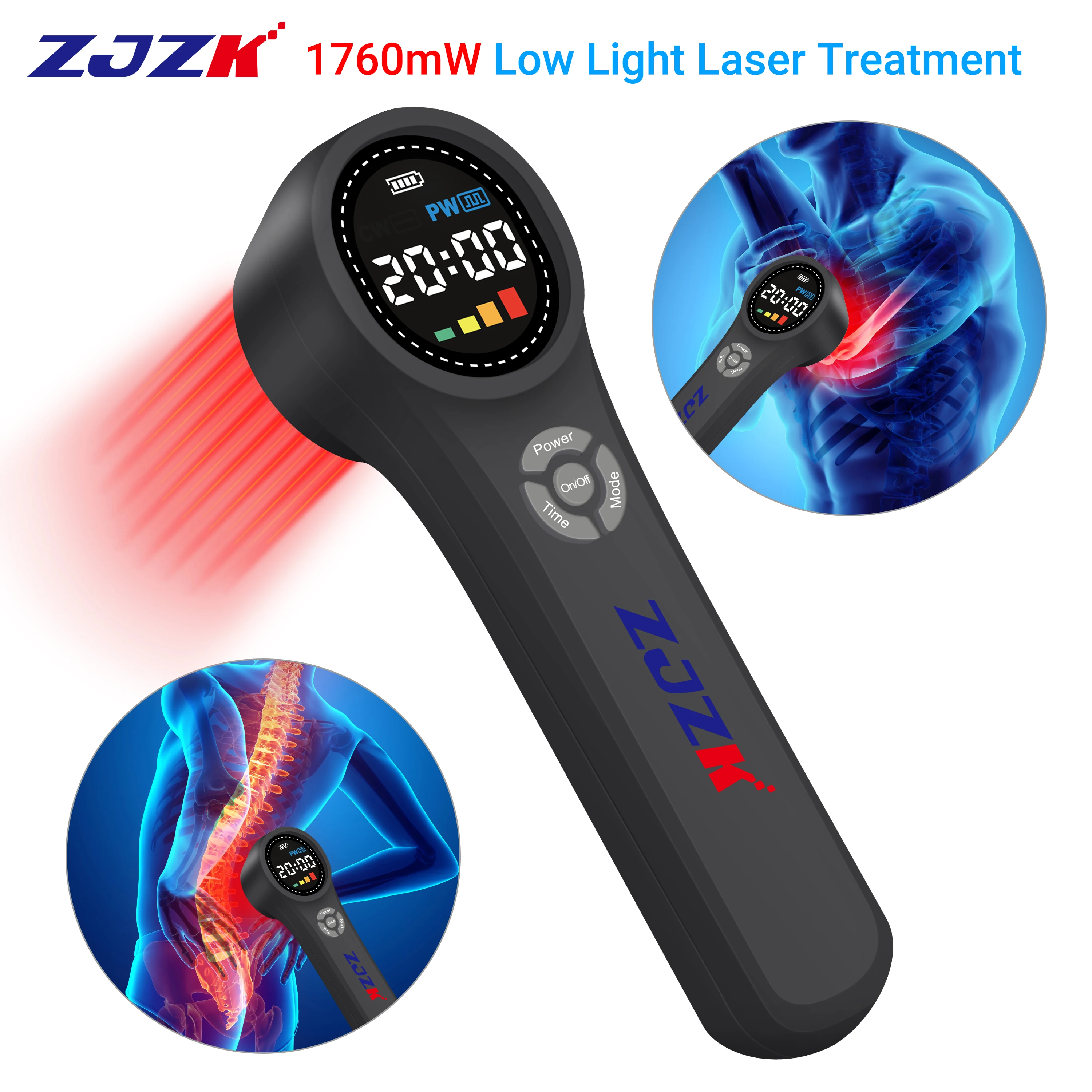 Portable LLLT Therapeutic Red Light Laser Apparatus 660nm 810nm Cold Laser Device for Knee Neck Joint Pain Relief Rehabilitation
Portable LLLT Therapeutic Red Light Laser Apparatus 660nm 810nm Cold Laser Device for Knee Neck Joint Pain Relief Rehabilitation