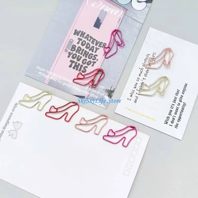 E65E 20Pcs High Heel Metal Paper Clip For Document Note Card Picture Management
E65E 20Pcs High Heel Metal Paper Clip For Document Note Card Picture Management