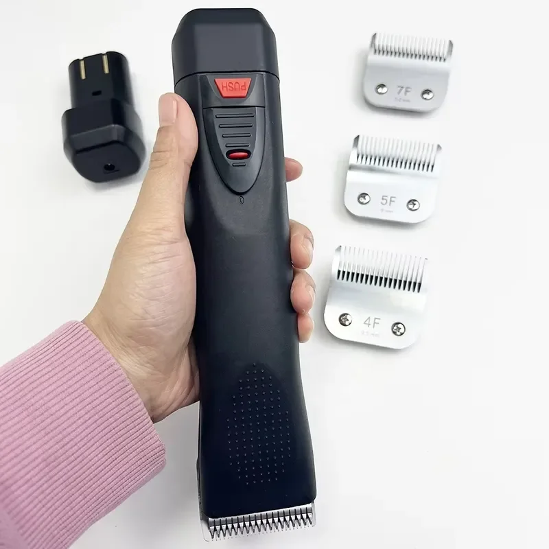 Professional Cordless Rechargeable Stainless Steel Animal Hair Clippers for Pets Low Noise A5 Pet Charging Base Extra Battery
Professional Cordless Rechargeable Stainless Steel Animal Hair Clippers for Pets Low Noise A5 Pet Charging Base Extra Battery