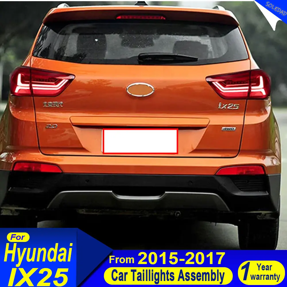 Car Tail Lamp for Hyundai Creta Ix25 2015 2016 2017 Full LED Taillights with Running Turn Signal Function Plug and play
Car Tail Lamp for Hyundai Creta Ix25 2015 2016 2017 Full LED Taillights with Running Turn Signal Function Plug and play