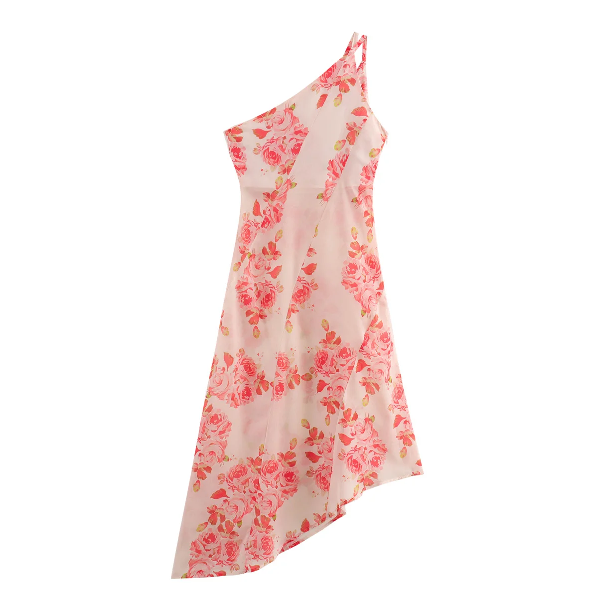 TRAFZA Summer Women's Elegant Dresses Flower Printing Sleeveless Backless Women Beach Side Zipper Asymmetry Midi Dress Mujer
TRAFZA Summer Women's Elegant Dresses Flower Printing Sleeveless Backless Women Beach Side Zipper Asymmetry Midi Dress Mujer