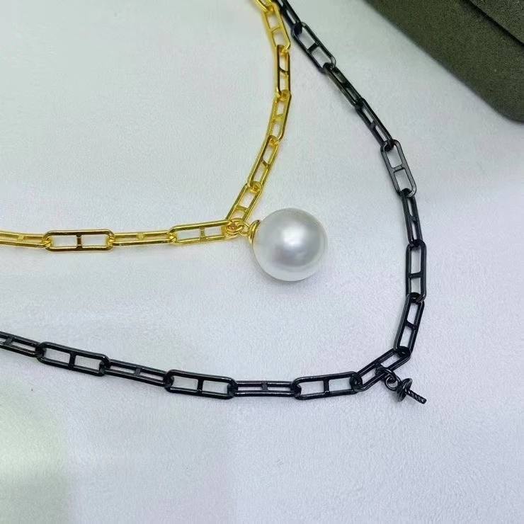 Hot 925 Sterling Silver Necklace Mountings Findings Jewellery Mounts Parts Fittings Accessories for 11-12mm Pearls Beads
Hot 925 Sterling Silver Necklace Mountings Findings Jewellery Mounts Parts Fittings Accessories for 11-12mm Pearls Beads