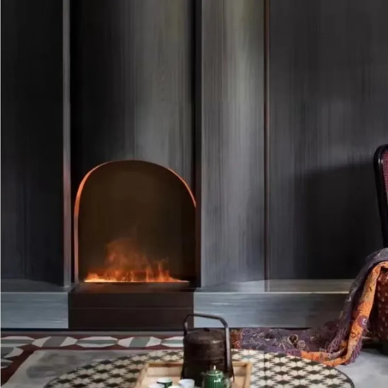 Modern Indoor Electric Fireplace Real Fire Bioethanol Insert Installation Remote Control Household Hotel English
Modern Indoor Electric Fireplace Real Fire Bioethanol Insert Installation Remote Control Household Hotel English