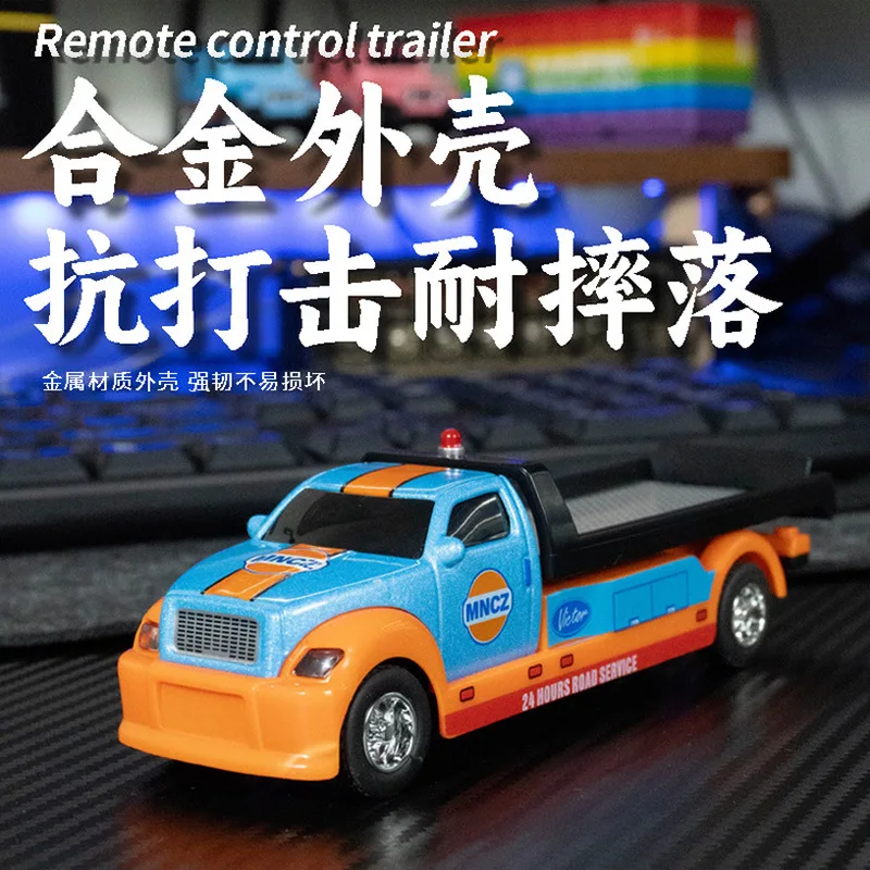Children Remote Control Car Pickup Trailer Set Alloy Toy Car Children Wholesale 1:64 Speed Mini Remote Control Car Birthday Gift
Children Remote Control Car Pickup Trailer Set Alloy Toy Car Children Wholesale 1:64 Speed Mini Remote Control Car Birthday Gift