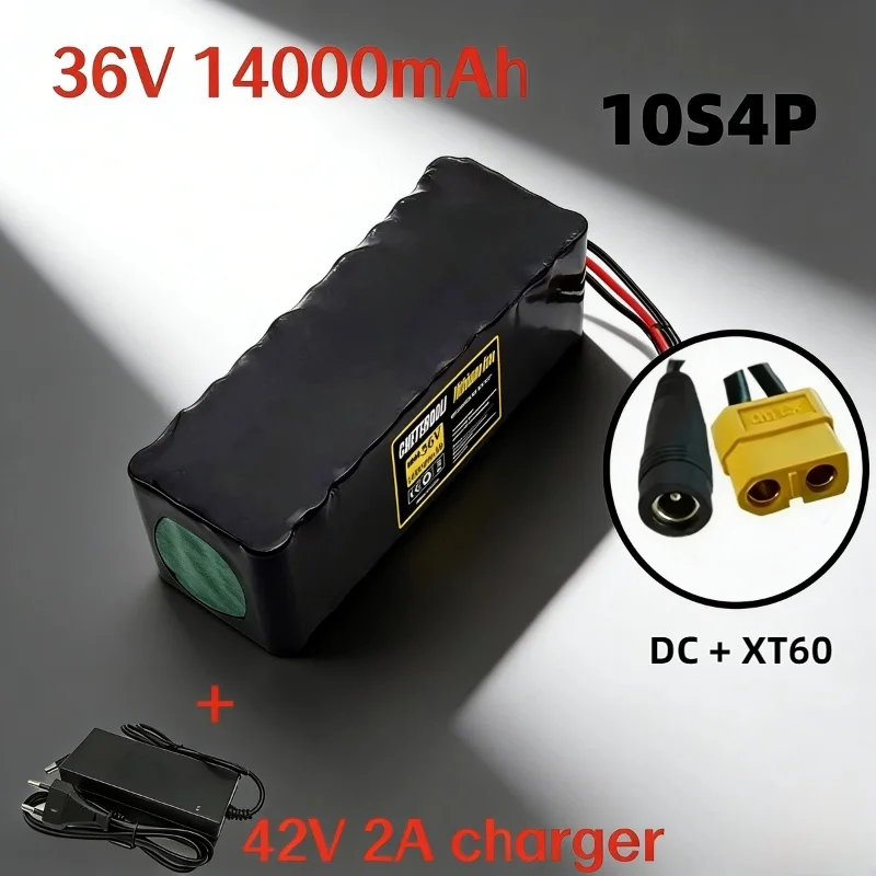High Capacity36V14000mAh 10S4P Li-ion Rechargeable Battery Built-inBMS Durable Accessory for Scooter Reliable Rides Power Supply
High Capacity36V14000mAh 10S4P Li-ion Rechargeable Battery Built-inBMS Durable Accessory for Scooter Reliable Rides Power Supply