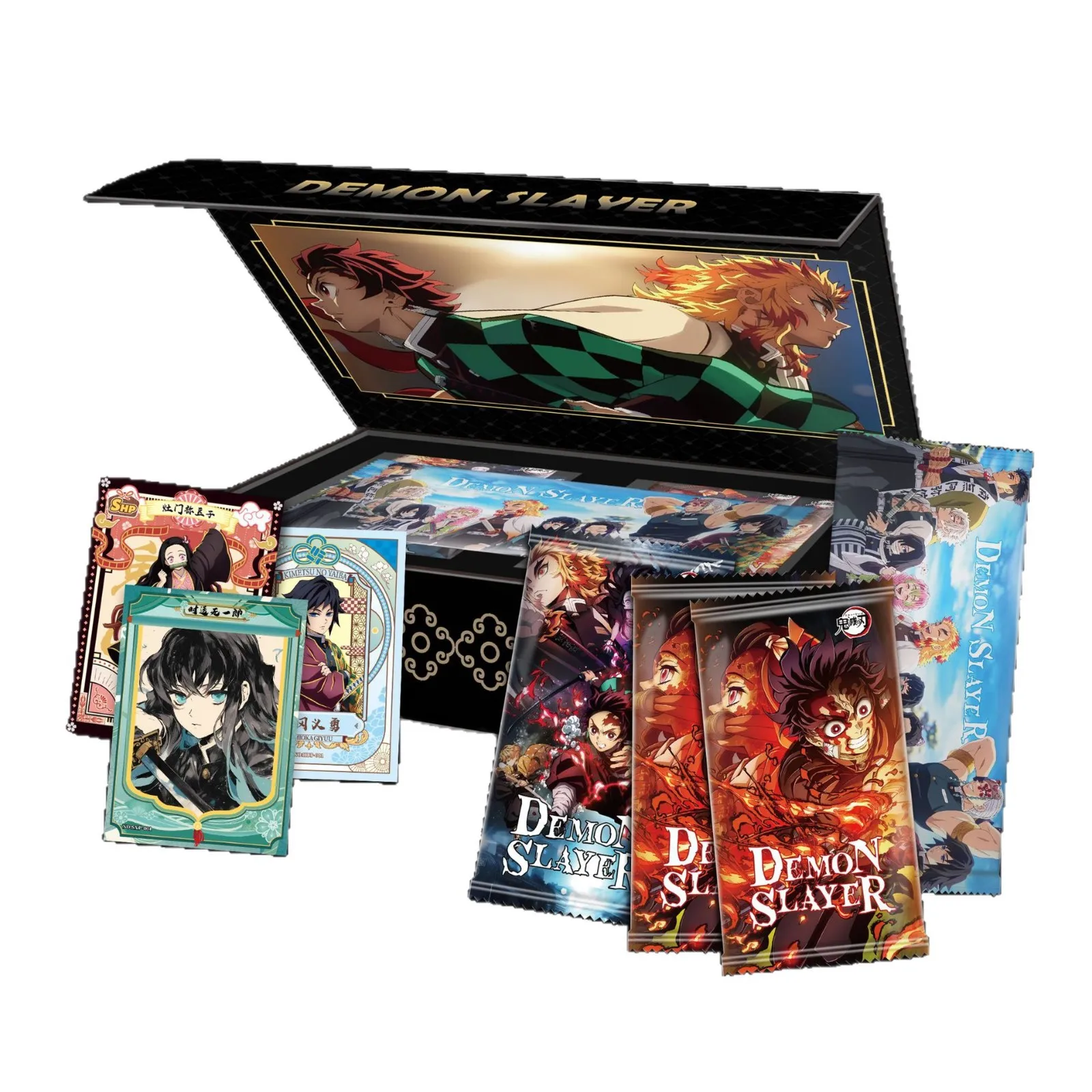 Demon Slayer Kimetsu no Yaiba Anime Trading Cards Booster Box, Premium Rare Collectible Cards, TCG Gift Set for Fans
Demon Slayer Kimetsu no Yaiba Anime Trading Cards Booster Box, Premium Rare Collectible Cards, TCG Gift Set for Fans