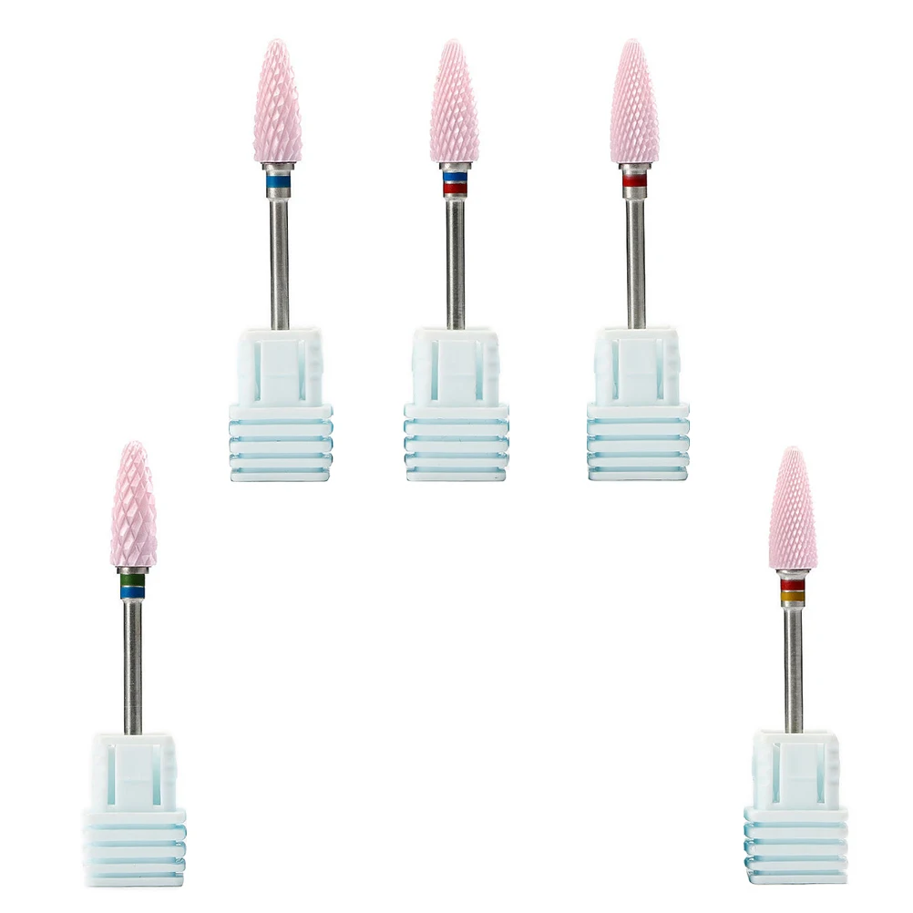 5 Pcs Ceramic Pink Grinding Heads for Electric Nail Drill Machine Tools Manicure Grinder Accessories Beauty Polisher Trimmer
5 Pcs Ceramic Pink Grinding Heads for Electric Nail Drill Machine Tools Manicure Grinder Accessories Beauty Polisher Trimmer