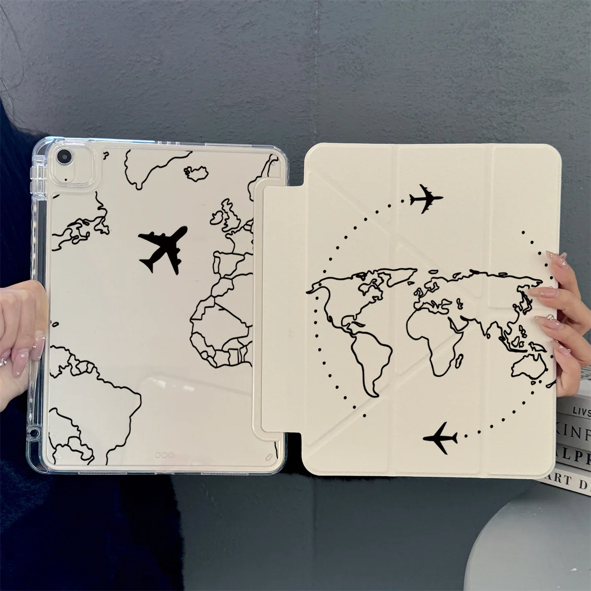 Чехол для iPad, Smart Case, совместимый с iPad Air 6, Air 5,4, и совместим с iPad 10. — совместим с iPad Pro 2024.
Чехол для iPad, Smart Case, совместимый с iPad Air 6, Air 5,4, и совместим с iPad 10. — совместим с iPad Pro 2024.