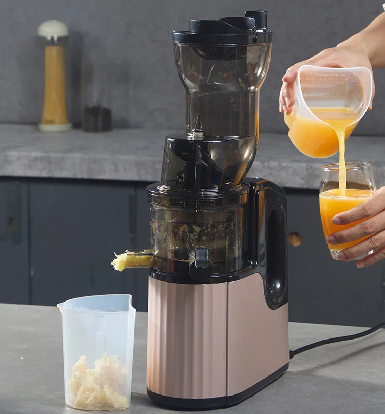 Automatic Juicer, High-Quality Electric Cold-Press Smoothie Juicer, Citrus Orange Juice Extractor Blender
Automatic Juicer, High-Quality Electric Cold-Press Smoothie Juicer, Citrus Orange Juice Extractor Blender