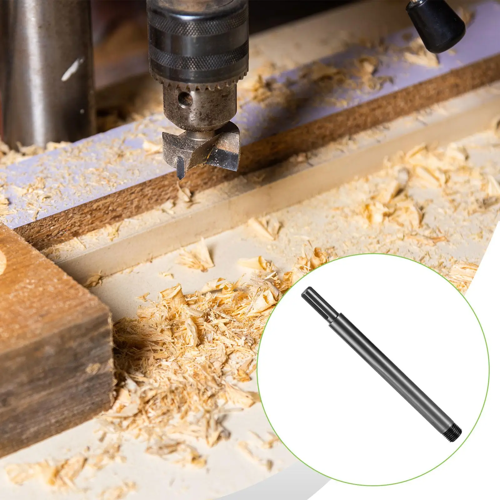 Carpentry Drill Extension Rod Double Screw Lock Thickened Design for Mini Driller Extra Long Drill Bit Projects
Carpentry Drill Extension Rod Double Screw Lock Thickened Design for Mini Driller Extra Long Drill Bit Projects
