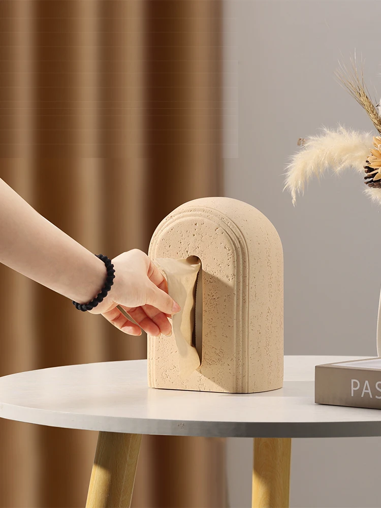 Light Luxury Household Goods Tissue Box Cave Material living Room Desktop Decoration Wabi-Sabi Style Retro Tissue Storage Box
Light Luxury Household Goods Tissue Box Cave Material living Room Desktop Decoration Wabi-Sabi Style Retro Tissue Storage Box